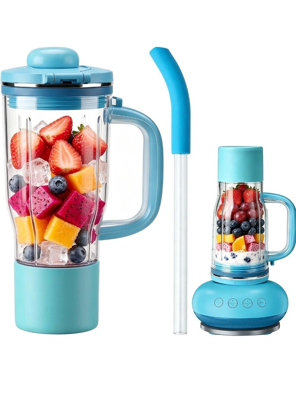 Ninja BlendBOSS 26oz Travel Tumbler Replacement Cup DB351 DB301 Tiffany Blue